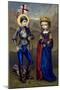 Saint George and Princess Sabra-Jasmine Becket-Griffith-Mounted Art Print