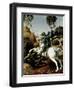 Saint George and the Dragon, 1504-1506-Raphael-Framed Giclee Print