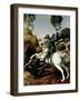 Saint George and the Dragon, 1504-1506-Raphael-Framed Giclee Print