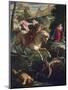 Saint George and the Dragon, 1543-Jacopo Tintoretto-Mounted Giclee Print