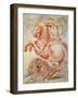 Saint George and the Dragon, 17th Century-Giuseppe Cesari-Framed Giclee Print