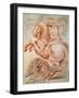 Saint George and the Dragon, 17th Century-Giuseppe Cesari-Framed Giclee Print