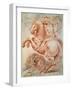 Saint George and the Dragon, 17th Century-Giuseppe Cesari-Framed Giclee Print