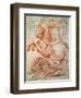 Saint George and the Dragon, 17th Century-Giuseppe Cesari-Framed Giclee Print