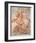 Saint George and the Dragon, 17th Century-Giuseppe Cesari-Framed Giclee Print