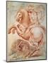 Saint George and the Dragon, 17th Century-Giuseppe Cesari-Mounted Giclee Print