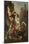 Saint George and the Dragon, 1889-1890-Gustave Moreau-Mounted Giclee Print