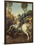 Saint George and the Dragon, c.1506-Raphael-Framed Giclee Print