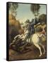 Saint George and the Dragon, c.1506-Raphael-Framed Stretched Canvas