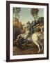 Saint George and the Dragon, c.1506-Raphael-Framed Giclee Print