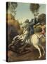 Saint George and the Dragon, c.1506-Raphael-Stretched Canvas