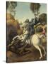 Saint George and the Dragon, c.1506-Raphael-Stretched Canvas