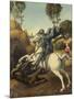 Saint George and the Dragon, c.1506-Raphael-Mounted Premium Giclee Print