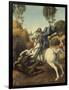 Saint George and the Dragon, c.1506-Raphael-Framed Premium Giclee Print