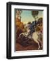 'Saint George and the Dragon', c1505-Raphael-Framed Giclee Print