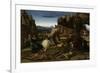 Saint George and the Dragon-Luca Signorelli-Framed Premium Giclee Print