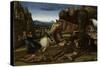 Saint George and the Dragon-Luca Signorelli-Stretched Canvas