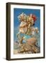 Saint George and the Dragon-Fortunino Matania-Framed Giclee Print