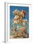 Saint George and the Dragon-Fortunino Matania-Framed Giclee Print