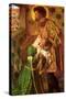 Saint George and the Princess Sabra-Dante Gabriel Rossetti-Stretched Canvas