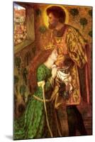 Saint George and the Princess Sabra-Dante Gabriel Rossetti-Mounted Art Print