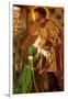 Saint George and the Princess Sabra-Dante Gabriel Rossetti-Framed Art Print