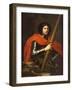 Saint George by Baldassare Il Volterrano Franceschini-Baldassare Franceschini-Framed Giclee Print