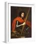 Saint George by Baldassare Il Volterrano Franceschini-Baldassare Franceschini-Framed Giclee Print