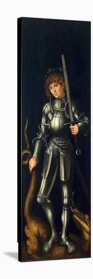 Saint George, Ca 1514-Lucas Cranach the Elder-Stretched Canvas