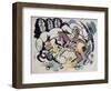 Saint George III, 1912-August Macke-Framed Giclee Print