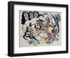 Saint George III, 1912-August Macke-Framed Giclee Print