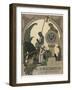 Saint George Praying after Slaying the Dragon-Heinrich Lefler-Framed Photographic Print