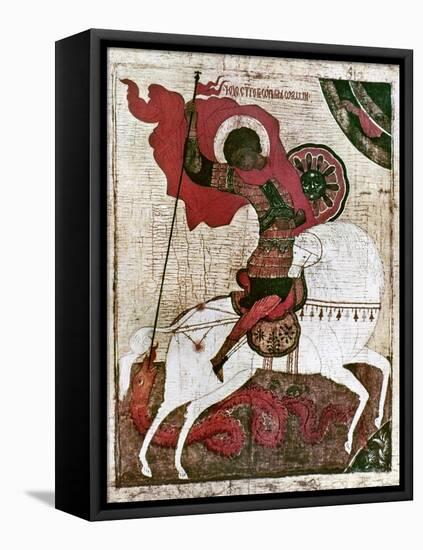 Saint George-null-Framed Stretched Canvas