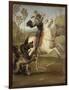 Saint Georges luttant avec le dragon-Raffaello Sanzio-Framed Giclee Print