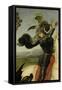 Saint Georges luttant avec le dragon-Raffaello Sanzio-Framed Stretched Canvas