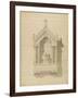 Saint-Germain Des Pres Monument to Hippolyte Flandrin-Victor Baltard-Framed Giclee Print