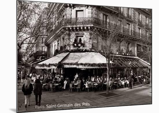 Saint-Germain des Pres, Paris-Oliver Martin Gambier-Mounted Art Print