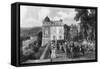 Saint Germain En Laye-Eugene Lami-Framed Stretched Canvas