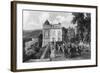 Saint Germain En Laye-Eugene Lami-Framed Art Print