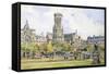 Saint Germain L'Auxerrois, 1847-1908-John Fulleylove-Framed Stretched Canvas