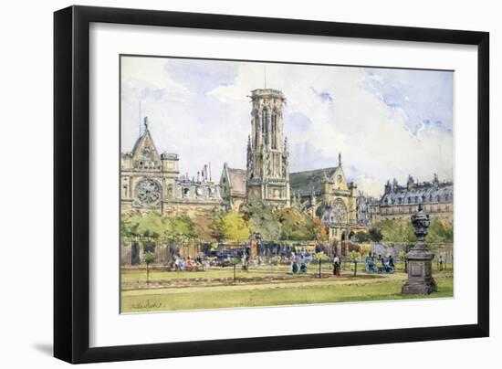 Saint Germain L'Auxerrois, 1847-1908-John Fulleylove-Framed Giclee Print