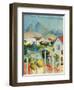 Saint Germain Near Tunis, 1914-Auguste Macke-Framed Giclee Print