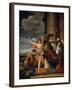 Saint Germanus of Auxerre and Saint Genevieve of Paris, 1630-Laurent de La Hyre-Framed Giclee Print