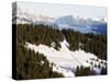 Saint Gervais Ski Slopes, Saint Gervais, Haute Savoie, French Alps, France, Europe-null-Stretched Canvas
