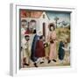 Saint Giles Distributing His Property Among the Poor, C1470-1480-null-Framed Giclee Print