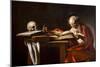 Saint Girolamo by Caravaggio-Michelangelo Merisi da Caravaggio-Mounted Giclee Print