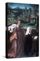 Saint Godelieve, C1485-1529-Jan Provoost-Stretched Canvas