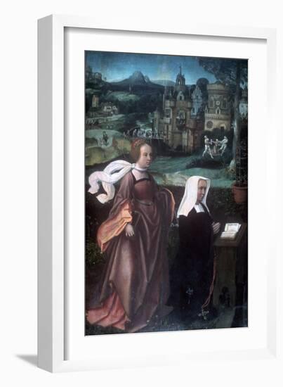 Saint Godelieve, C1485-1529-Jan Provoost-Framed Giclee Print