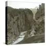 Saint-Gothard Mountain Pass (Switzerland), the Narrow Gorge of Stalvedro, Circa 1865-Leon, Levy et Fils-Stretched Canvas