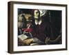 Saint Gregory Great-Rutilio Manetti-Framed Giclee Print